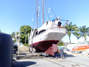 High and dry in Port Douglas